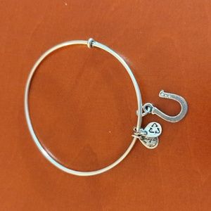 Alex and Ani Lucky Horseshoe Bracelet